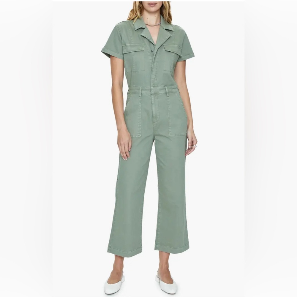 Pistola Makenna Stretch Cotton Utility Jumpsuit Size:XL/14 - Picture 2 of 4